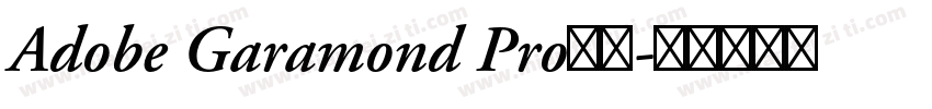 Adobe Garamond Pro字体字体转换